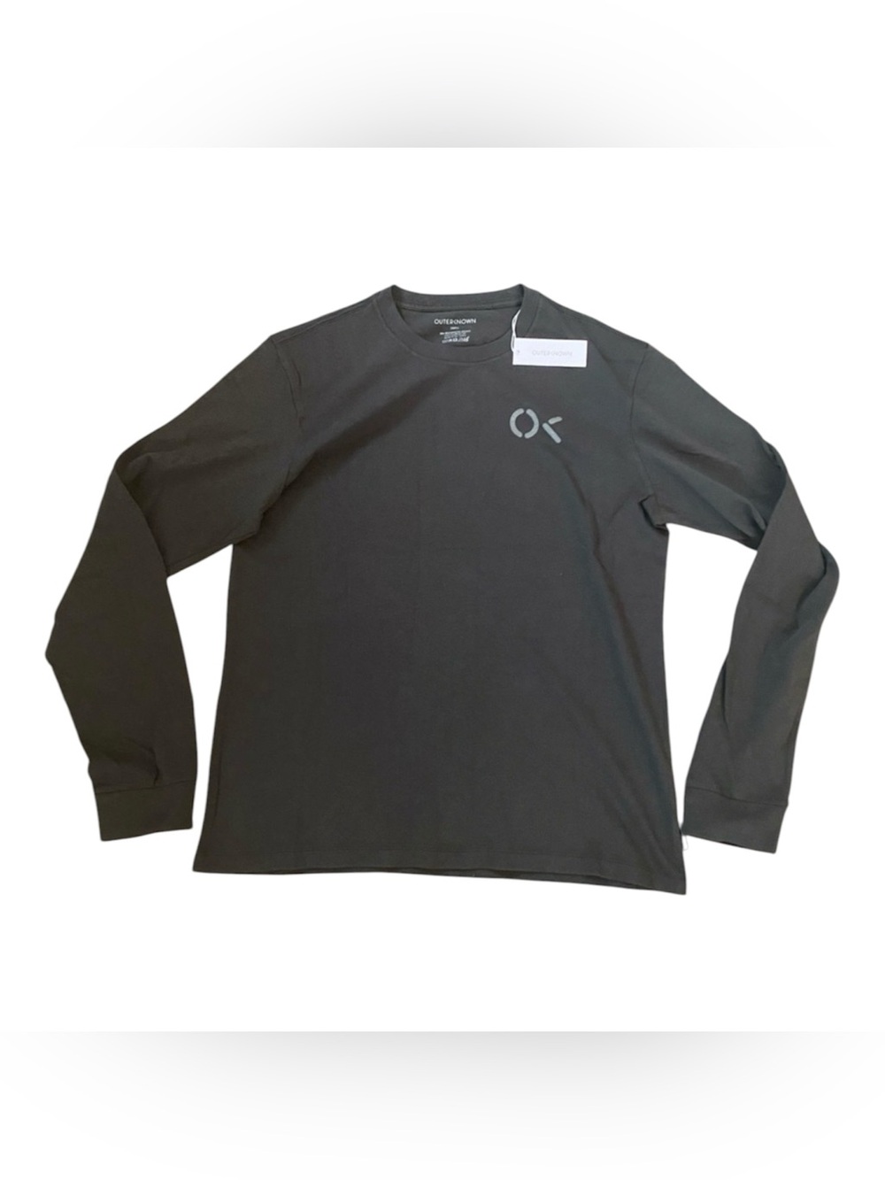 New with tag Outerknown 100% organic cotton long sleeve T shirt men’s size S & M